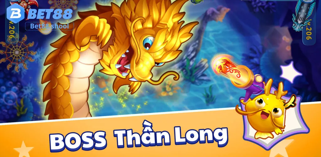 Bí quyết “săn boss” trong Bắn cá Bet88