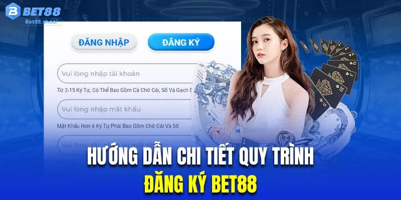 Hướng dẫn đăng ký tài khoản qua Tin tức Bet88