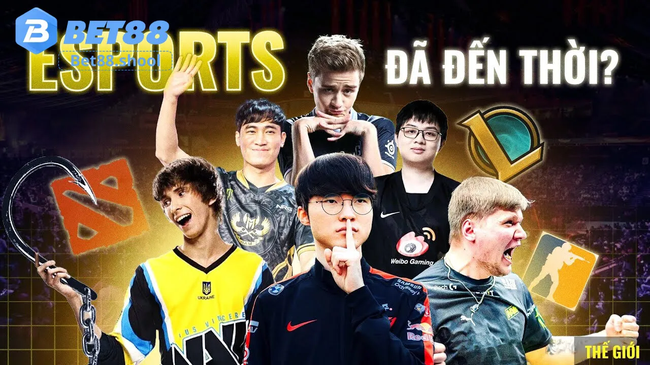 Thể thao điện tử Bet88 (Esports) - Trải nghiệm đỉnh cao của giới game thủ