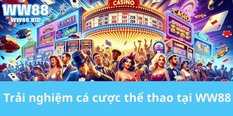 Trải nghiệm cá cược thể thao tại WW88